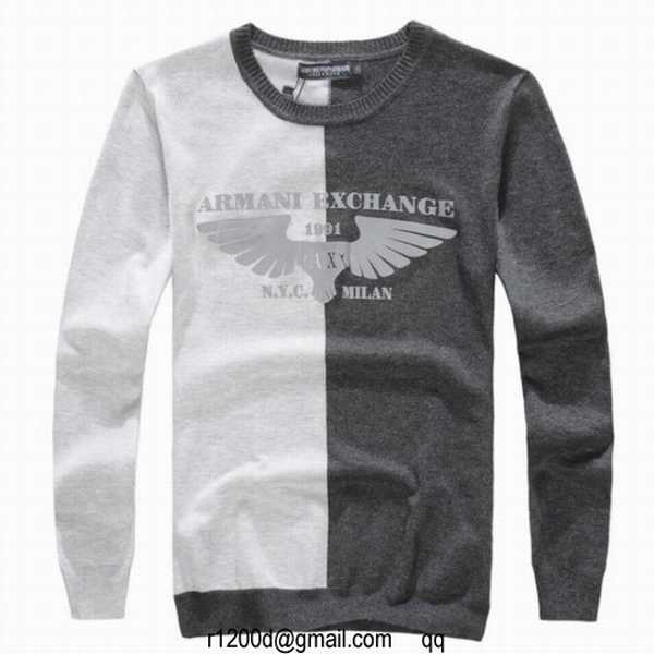 pull armani homme pas cher